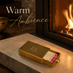 Premium Brass Matchbox Holder Decorative Sliding <b>Match</b> Storage Case with Pull Knob Refillable Luxury Home Decor Accessory <b>Box</b> - Product Image 4