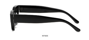 2026 Custom Brand Logo Retro Sun Glasses Men Women Chunky Thick Square <b>Frame</b> Shades Vintage Fashion Polarized Sunglasses - Product Image 4