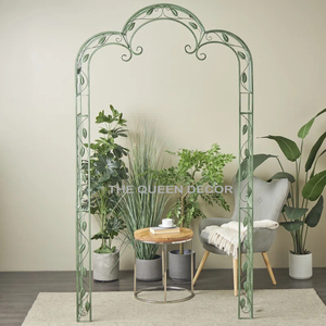 Nuevo Soporte Decorativo de Aluminio para Bodas, Estilo Elegante, Forma Única, Acabado Blanco, Decoración de Cartón de Aluminio - Product Image 3