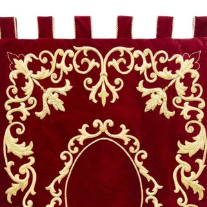 Bandera Hecha a Mano de Alta Calidad con Base de Terciopelo Suave Premium y Bordado Dorado de Alta Densidad, Diseño Personalizado - Product Image 6