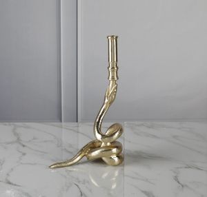 Premium Handmade Metal Candle Holder Accent For Contemporary Office Decoration And Elegant Reception <b>Table</b> Styling - Product Image 5