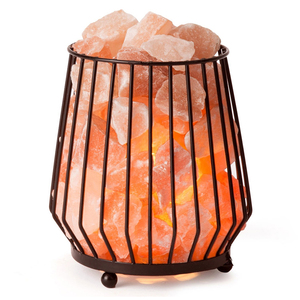 Lampes en sel de l'Himalaya raffiné, en forme de panier, avec emballage en sac/sachet/bouteille, couleur naturelle, comestible - Product Image 3