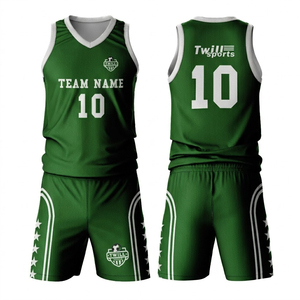 Bas quantité minimale de commande Personnalisé Hommes Basketball Uniformes Ensembles Respirant Plus La Taille Logo Personnalisé Impression Haute Qualité Dernière Conception - Product Image 6