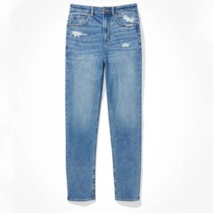 กางเกงยีนส์เดนิมยืดทรงบอยเฟรนด์เอวกลางสีเข้มสไตล์วายทูเคสุดเท่สำหรับผู้หญิงใส่หน้าร้อนแบบซิป - Product Image 6