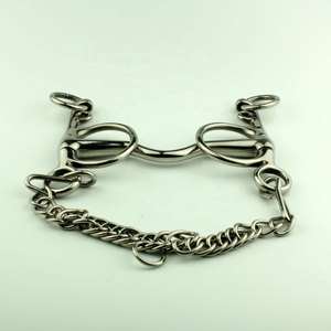 Bocados de Caballo de Acero Inoxidable Premium, Tipo Pelham y Weymouth, Duraderos, para Control en la Equitación, Bocado Profesional para Entrenamiento de Caballos - Product Image 5