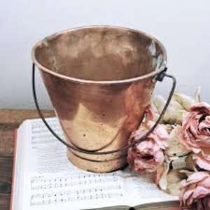 Best Seller Multi-Purpose Copper <b>Bucket</b> with Thick Gauge Copper Strong Build Suitable for Home and Kitchen & Utility Storage Use - Product Image 3