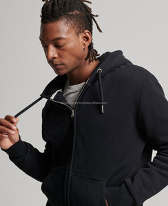 Sudaderas con capucha de felpa francesa 100% de algodón para hombre, sin bolsillos gruesos, 500Gsm, peso pesado, estampado, hombro caído, algodón transpirable, Invierno - Product Image 3