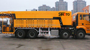 SINOTO Mikro-Oberflächenbearbeitungsmaschine Asphalt-Schlämme-Dichtungsbeschichtungsgerät zum Verkauf 11 <span class=keywords><strong>m</strong></span>³ - Product Image 2