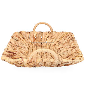 Top Selling Water Hyacinth Serving and <b>Storage</b> <b>Tray</b>, Versatile Water Hyacinth Woven <b>Tray</b> for Home Use, Home Decoration - Product Image 5