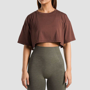 Long Sleeve <b>Crop</b> <b>Top</b> Stretch Fashion Wholesale Supplier Ladies Sleeveless <b>Crop</b> Tank <b>Top</b> Premium Rib Knit Factory Direct - Product Image 3