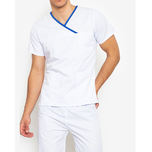 Uniforme Médico para Hombre, Uniformes de Enfermería de Alta Calidad, Ajuste Personalizado, Cómodo, 100% Algodón, Trajes de Enfermería para Hospital - Product Image 4