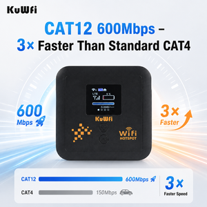 <span class=keywords><strong>Routeur</strong></span> <span class=keywords><strong>4G</strong></span> <span class=keywords><strong>LTE</strong></span> <span class=keywords><strong>KuWFi</strong></span> Esim DDP vers les États-Unis, Cat12, batterie de 5400 mAh, grand format, port LAN, <span class=keywords><strong>routeur</strong></span> WiFi mobile <span class=keywords><strong>4G</strong></span> portable avec carte SIM pour le travail à distance - Product Image 3