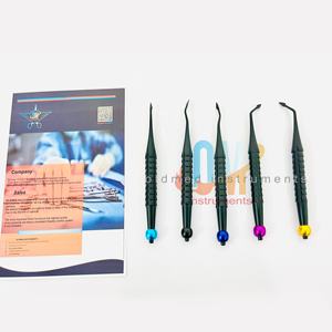 Instrumentos Odontológicos OldMed de Acero Inoxidable de Alta Calidad, Elevador de Raíz Dental Negro PDL, Proximador, Instrumentos Quirúrgicos de Luxación, ISO/CE - Product Image 5