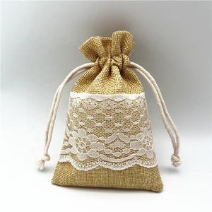 Bulk Supply <b>Small</b> Jute Jewelry Bags for Retail <b>Packaging</b> and Promotional Use - Product Image 3