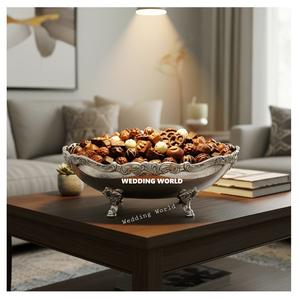Bol à chocolat en acier, décoration de table pour le Ramadan, bol à bonbons de luxe, nouveauté très vendue, spécialement conçu pour l'Arabie Saoudite - Product Image 5