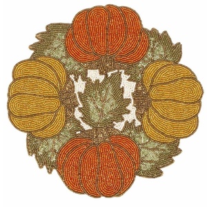 Mantel Individual Moderno Hecho a Mano con Cuentas de Vidrio Antideslizante para Decoración de Mesa en el Hogar, Bodas y Fiestas - Product Image 5