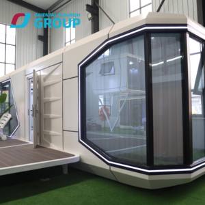 Capsula Abitativa di Lusso Cinese con Decorazioni, <span class=keywords><strong>Acqua</strong></span> ed Elettricità - Tiny House Capsula di Lusso - Product Image 1