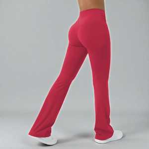 Leggings de yoga pour femmes en gros, faible MOQ, taille haute, longueur intégrale, imprimés personnalisés, OEM ODM, vêtements de sport - Product Image 2