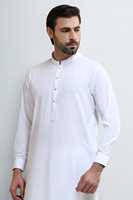 Shalwar Kameez pour hommes musulmans, grande taille, de bonne qualité, en coton, lin et laine, design saoudien, vêtements longs, robe pour hommes musulmans