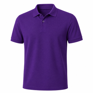 Chemise décontractée unie pour homme, idéale pour l'été, avec logo personnalisé, séchage rapide, respirante, tricotée, manches courtes, 100 % coton – Grande Vente - Product Image 6