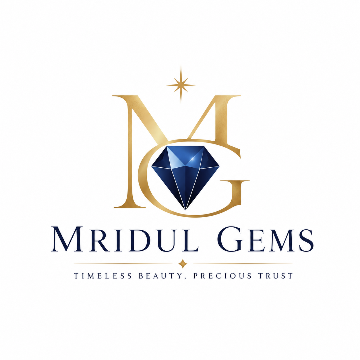 MRIDUL GEMS logo
