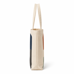 HINDVANTA GLOBAL Fashion Geometric Print Reusable Shoulder <b>Tote</b> <b>Bag</b> for Grocery Daily Use <b>Beach</b> & Travel - Product Image 4