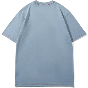 Camiseta al por mayor personalizada con el logotipo de tu marca, 100% algodón, camiseta lisa para hombre, camiseta informal para hombre, camisetas transpirables. - Product Image 2