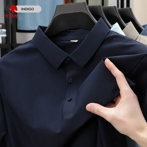 Chemises polo personnalisées Ryan Pro Gear pour hommes, style pull, avec logo personnalisé, style boutonné - Product Image 3