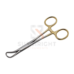 Pince à serviette Roeder 11 cm à mâchoires sphériques en acier inoxydable de qualité médicale, forceps chirurgical, exportateur par Blush Surgical – Meilleure vente - Product Image 3