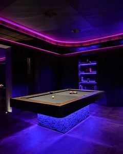 Table de billard Argmac Velar avec tapis haute vitesse – Table de billard de luxe sur mesure pour la maison, l'hôtel et les clubs - Product Image 5