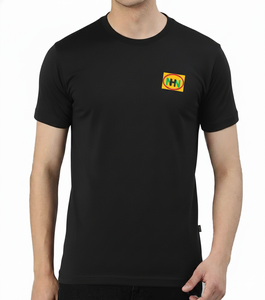 T-shirt de sport pour homme, 100% coton tricoté de haute qualité, 180g, col rond, séchage rapide, coupe classique, manches courtes, écologique, respirant - Product Image 2
