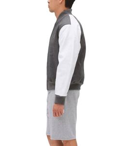 Veste de baseball en laine OEM 100% pour hommes, veste universitaire Letterman Varsity pour hommes - Product Image 3