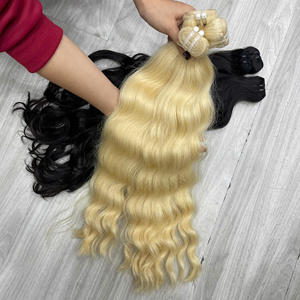 Extensions de Cheveux Naturels Ondulés de Qualité Supérieure, 100% Cheveux Bruts de Donneur Unique, Double Trame, Anti-Chute, Luxe - Product Image 4