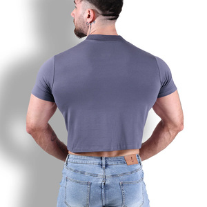 Polo T-shirt Homme Coupe Slim Entièrement Personnalisé en Polyester Spandex, Polo de Compression Court, Polos pour Festival LGBT - Product Image 6