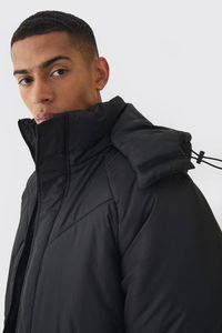 Chaqueta de Invierno para Hombre con Logotipo Personalizado, ODM OEM, Tejido de Lona, Cortavientos, Transpirable, Estilo Urbano - Product Image 6