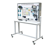 Tablero de Demostración del Sistema de Cierre Centralizado y Antirrobo para Automóviles en el Laboratorio de Ingeniería Eléctrica y Electrónica Automotriz