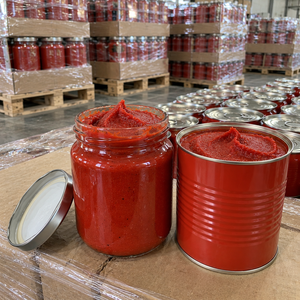 Concentrado de tomate esterilizado con pasta de tomate enlatada en envases de exportación para compradores globales y distribuidores de ingredientes alimenticios - Product Image 4
