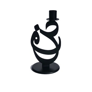 Luxury <b>Islamic</b> Art Deco Iron Table Decor Stand | Handmade Durable Laser Cut Candle Holder for Ramadan Eid Arabic Art <b>Gift</b> - Product Image 2