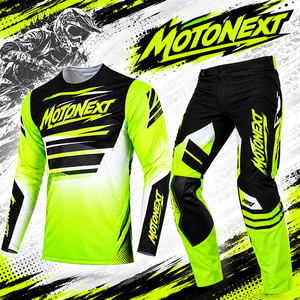 Ensemble de tenue de motocross respirant de qualité supérieure 2026 avec logo personnalisé, idéal pour la vente en ligne - Product Image 2