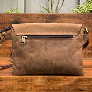 Top Product 2025 Famous Brand Designer Full Grain Leather Flap Handbag High Quality Genuine Leather Women's Fashion Shoulder Bag - Product Image 5