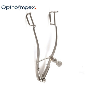 Espéculos Oftálmicos de Acero Inoxidable, Instrumentos Quirúrgicos Manuales, Retractor de Párpados, Diseño de Precisión, Uso Hospitalario, Clínico - Product Image 4