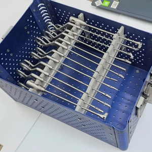 Juego de Pinzas para Artroscopia de 15 Piezas con Caja de Aluminio para Esterilización - Product Image 1