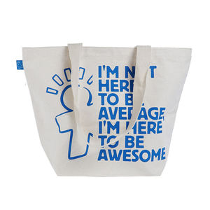 Bolso de Lona para Compras, Color Sólido, Cierre Abierto, para Todas las Temporadas - Product Image 4
