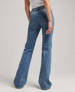 Jean en denim évasé taille basse sexy en coton, écologique, respirant, style streetwear d'été, coupe skinny, haute qualité, petit prix pour femme - Product Image 6