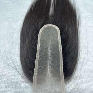 Extensiones de cabello de encaje con cierre recto de hueso de cabello humano 100% sin enredos de Vietnam - Product Image 1