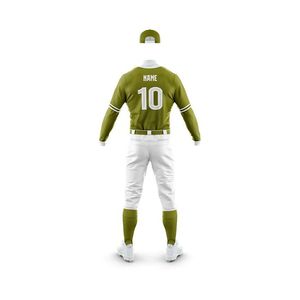 Uniforme de Béisbol Personalizado EDOOR, Diseño de Tela para Uniforme de Béisbol, Camiseta de Béisbol, Uniforme de Entrenamiento para Equipos de Todas las Series - Product Image 4