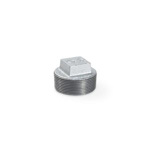Bouchon de tuyau en fonte malléable galvanisé, filetage mâle G, tête hexagonale lisse, haute pression, résistant à la corrosion, raccord de plomberie - Product Image 3