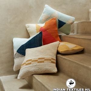 Soft Cream Boho Pillow <b>Cover</b> <b>Moroccan</b> <b>Cushion</b> <b>Cover</b> With Tufted Handwoven Cotton <b>Cushion</b> case Farmhouse Pillowcase Home Decor - Product Image 5