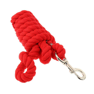 Cuerda de Adiestramiento para Caballos, Resistente, de Algodón Trenzado con Clip Seguro para Pasear, Montar, Gestión de Establos y Ejercicio Diario - Product Image 5
