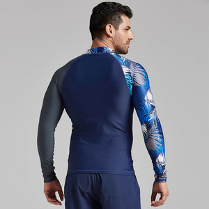 Nouveau T-shirt de compression à manches longues pour homme 2026, qualité supérieure, logo personnalisé, Rash Guard imprimé sur mesure, respirant et à prix abordable - Product Image 5